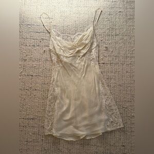 For Love And Lemons Cream Lace Chemise